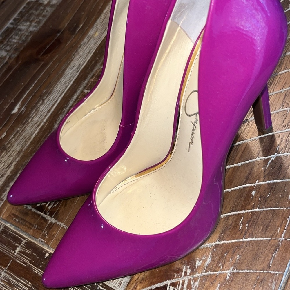 Fuscia Jessica Simpson Heels sz 7